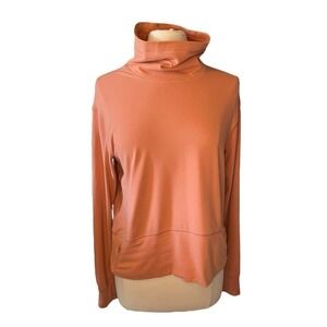 Lululemon Ready to Rulu Pullover Long Sleeve Top Pink Savannah Women’s Size 8